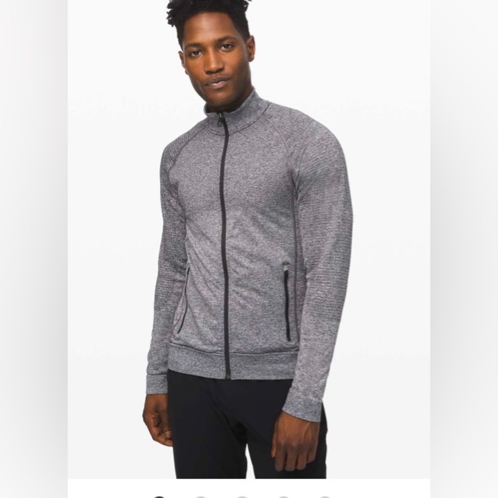 Luulemon Engineered Warmth Grey Slim Fit Jacket